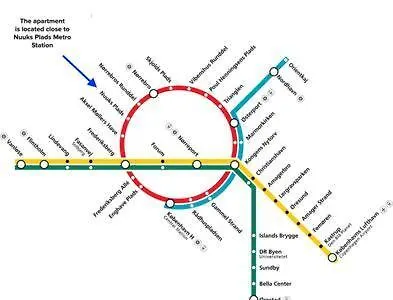 In Trendy And Vibrant Norrebro Area Lägenhet