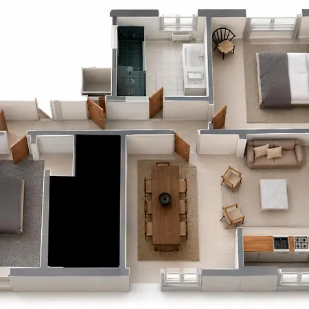 Apartamento In Trendy And Vibrant Norrebro Area